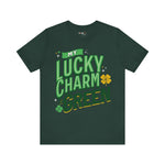 My Lucky Charm is Green Tee - St. Patrick's Day Unisex Short Sleeve Shirt