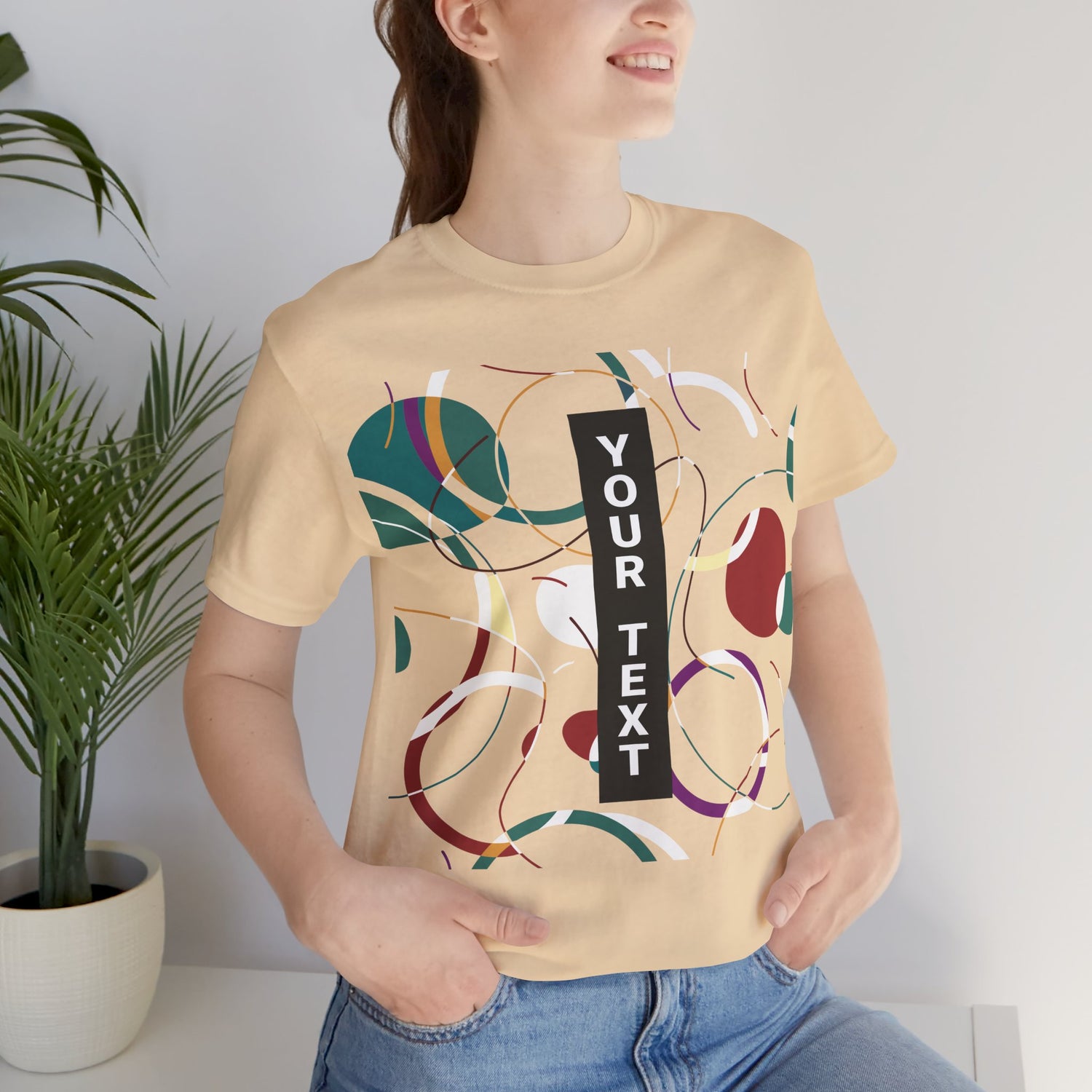 Camiseta Unisex de Manga Corta Personalizable |