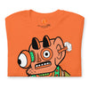 Camiseta unisex Robot Digit-00 estilo futurista DXAZplus — frontal